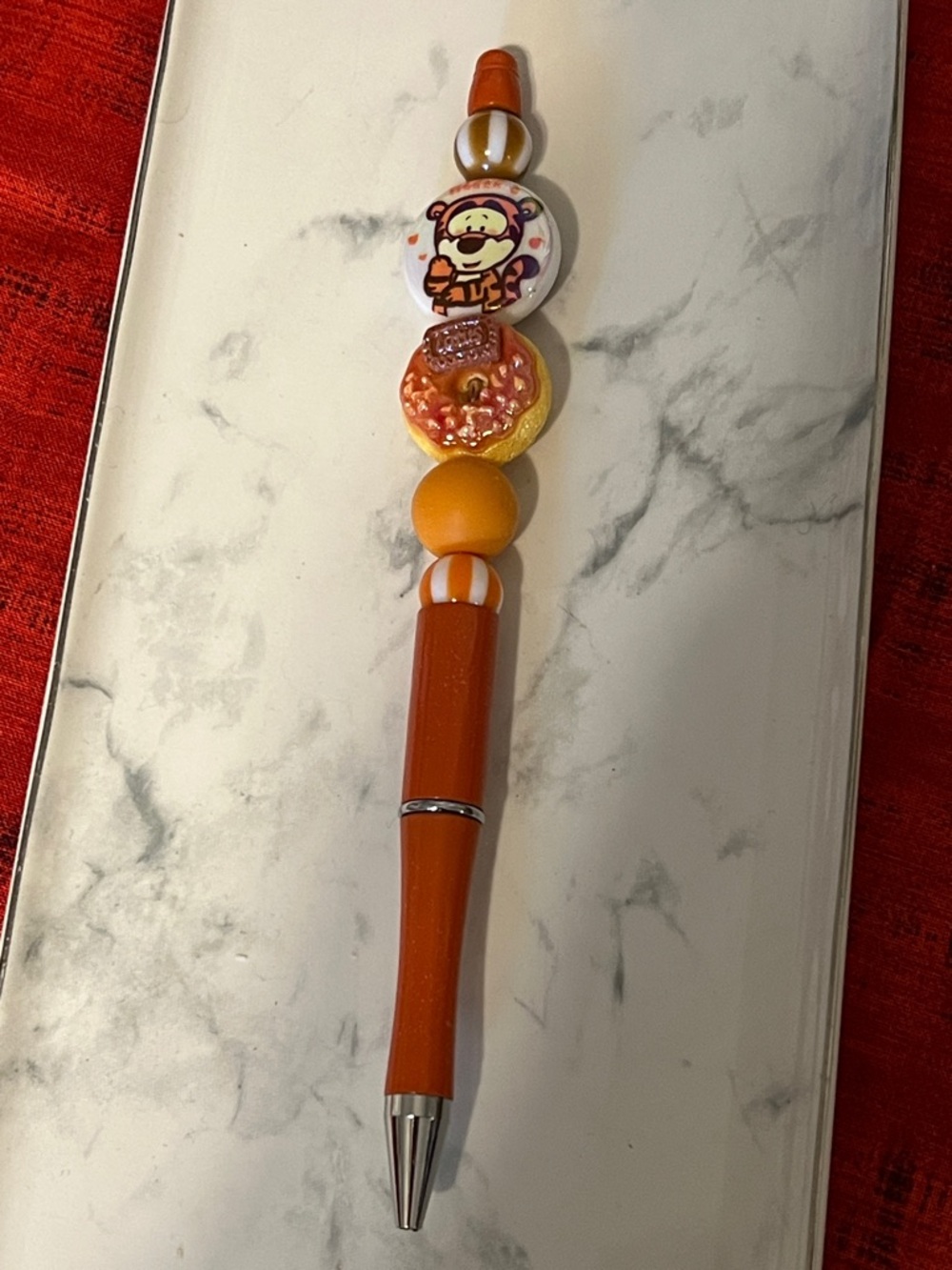Extended rod Beadable Character Pen